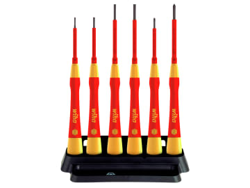 PicoFinish® SL/PH Fine VDE Screwdriver Set, 7 Piece                             