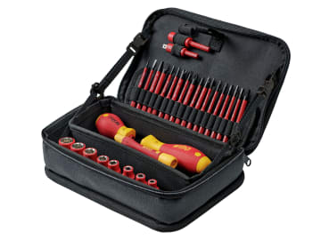 slimVario® electric Tool Set, 32 Piece (inc. Case)                              