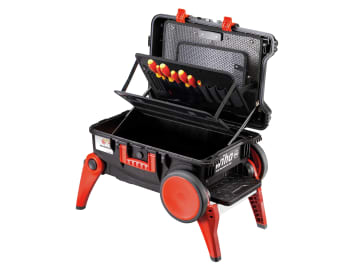 XXL III Electrician Tool Case + Free Screwdriver Set                            