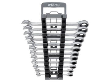 Ring Ratchet Spanner Set, 12 Piece                                              