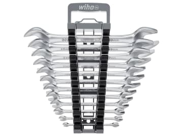 Double Open-End Spanner Set, 12 Piece                                           