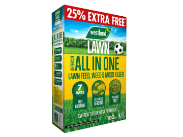 Aftercut All In One Lawn Feed, Weed & Moss Killer 80m² Box                      