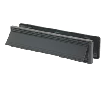 Letter Plate Black (Visi-Packed) 300mm (12in)                                   