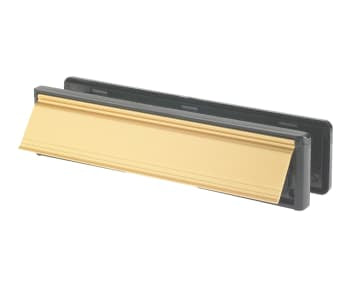 Letter Plate Gold (Visi-Packed) 300mm (12in)                                    