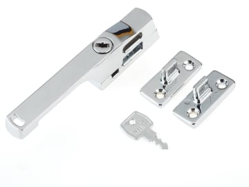 P115CH Lockable Window Handle Chrome Finish                                     