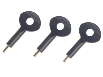 P130 Window Lock Hexagon Keys Pack of 3                                         