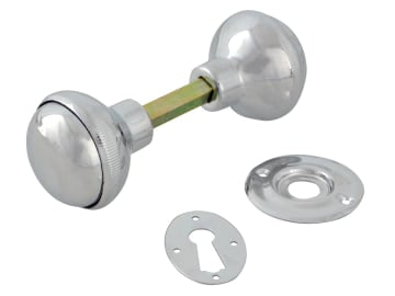 P405 Rim Knob Chrome Finish                                                     