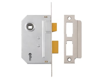 PM320 3 Lever Mortice Sashlock Polished Chrome 65mm 2.5in                       