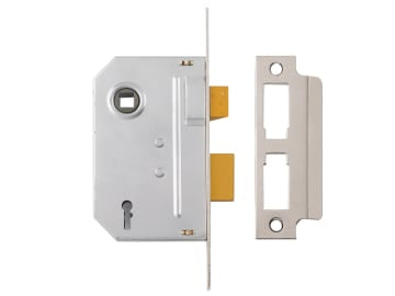 PM320 3 Lever Mortice Sashlock Polished Chrome 79mm 3in                         