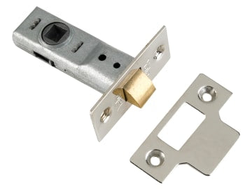 M888 Tubular Mortice Latch 64mm 2.5in Chrome Visi Pack of 1                     