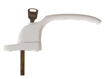 PVCu Window Handle White Finish                                                 