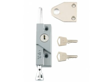 8K116 Multi-Purpose Door Bolt White Finish Visi                                 