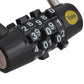 Yale combination lock on a white background
