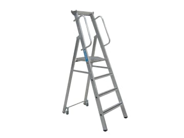 Mobile Mastersteps, Platform Height 1.06m 4 Rungs                               