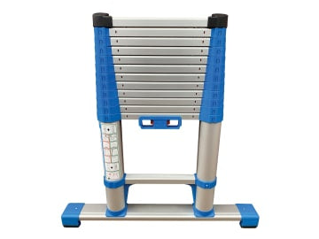 Compactstep L Telescopic Ladder & Stabiliser Bar 3.8m                           