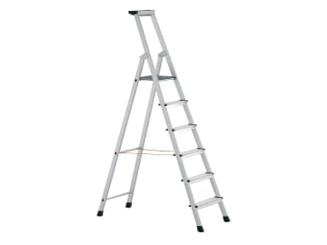 Anodised Trade Platform Steps, 3 Rungs                                          