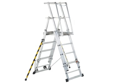 ZAP 2 Access Platform, Platform Height 1.3/1.6/1.8/2.1/2.4m 5-9 Rungs           