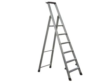 Trade Platform Steps, Platform Height 1.26m 6 Rungs                             