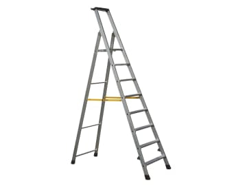 Trade Platform Steps, Platform Height 1.7m 8 Rungs                              