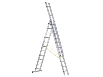 D-Rung Combination Ladder 3-Part 3 x 10 Rungs                                   
