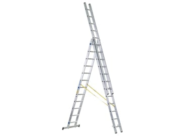 D-Rung Combination Ladder 3-Part 3 x 12 Rungs                                   