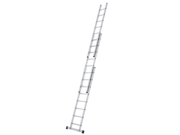 Everest 3DE Extension Ladder 3-Part D-Rungs 3 x 8                               
