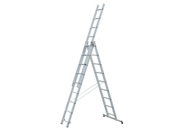 Light Trade Combination Ladder 3-Part 3 x 8 Rungs                               