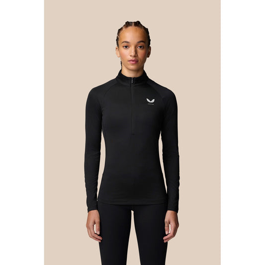 1/2 Zip Long Sleeve Top