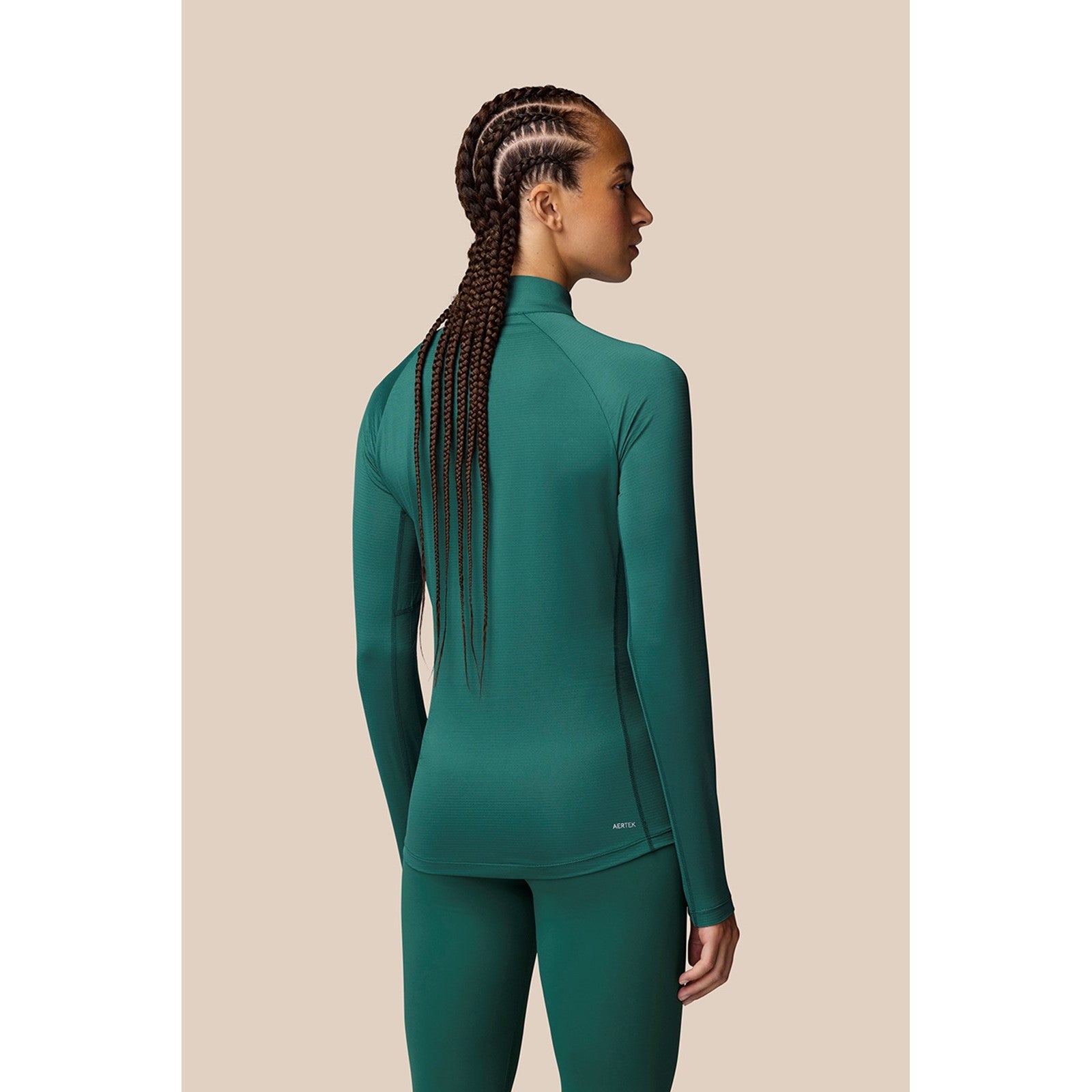 1/2 Zip Long Sleeve Top