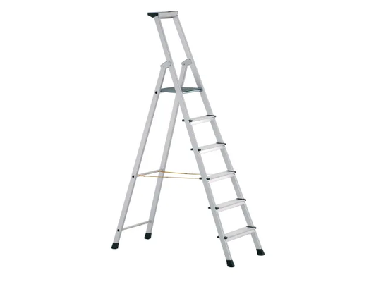 Anodised Trade Platform Steps, 5 Rungs
