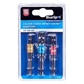 Colour-Coded Impact Socket Adaptor Set, 3 Piece