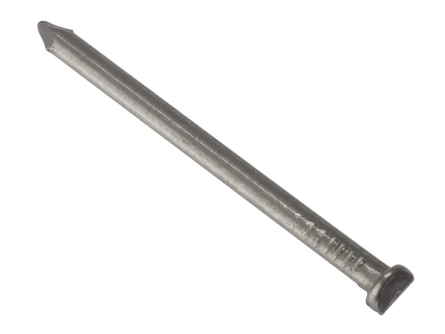 Black metal rod on a white background