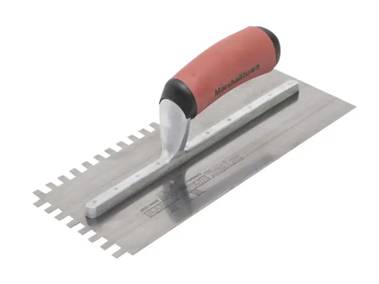 6mm Stainless Steel Square Notched Trowel DuraSoft® Handle - [product-vendor]
