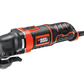 Black and Decker oscillating tool on a white background