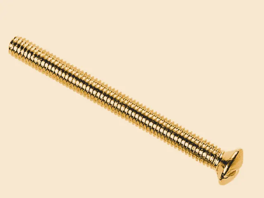 Brass Switch/Socket Plate Screws 3.5 x 50mm (Pack of 10) - [product-vendor]