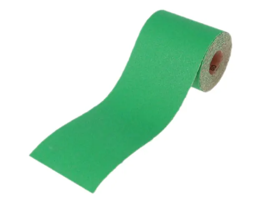 Aluminium Oxide Sanding Paper Roll Green 115mm x 10m 80G - [product-vendor]