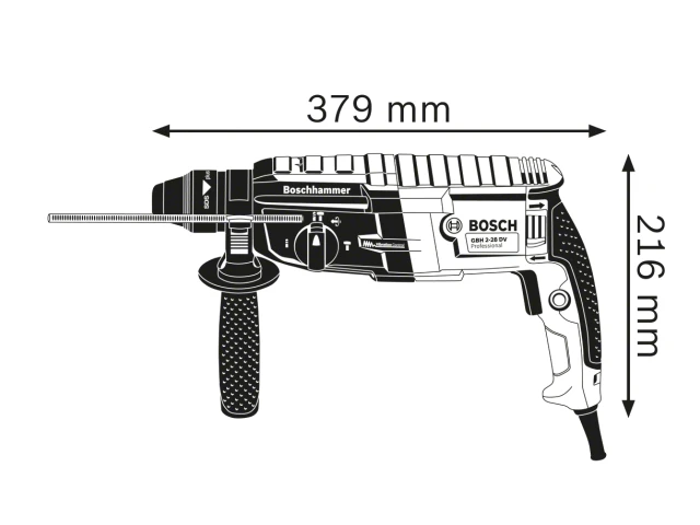 GBH 2-28 SDS-Plus Professional Rotary Hammer 880W 110V - [product-vendor]
