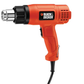 Black and Decker heat gun on a white background