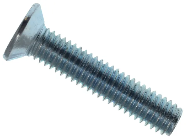 Machine Screw Pozi Compatible CSK ZP M5 x 30mm Box 50 - [product-vendor]