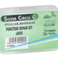Silver Circle puncture repair kit packaging on a white background