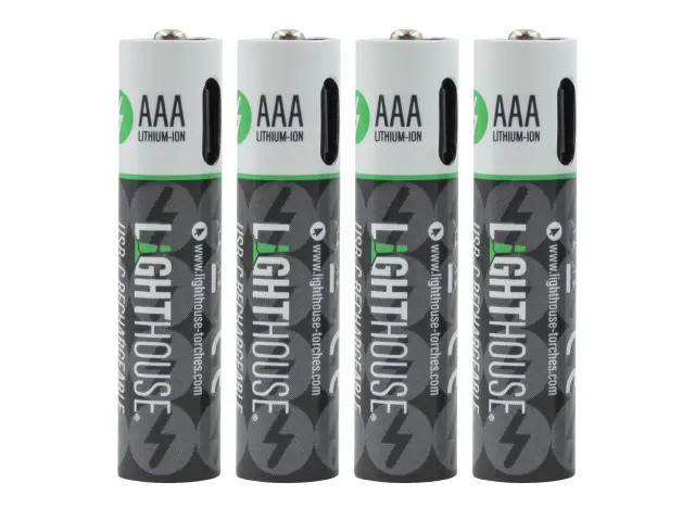 AAA USB-C Rechargeable Li-ion Battery Pack of 4 - [product-vendor]