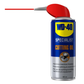 Can of WD-40 Specialist Cutting Oil with red nozzle on a white background