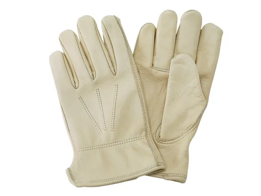 Luxury Leather Water Resistant Gloves - Men's Large