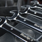 Set of wrenches with 'BlueSpot' branding on a black tray