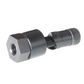 Metal fitting on a white background