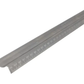 Metal roofing panel on a white background