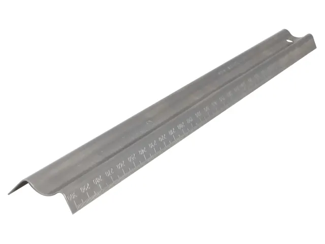 Metal roofing panel on a white background