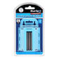 BlueSpot Tools 100 piece utility blades packaging on a white background