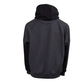 Black hoodie on a white background