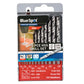 BlueSpot 13-piece HSS drill bit set packaging on a white background